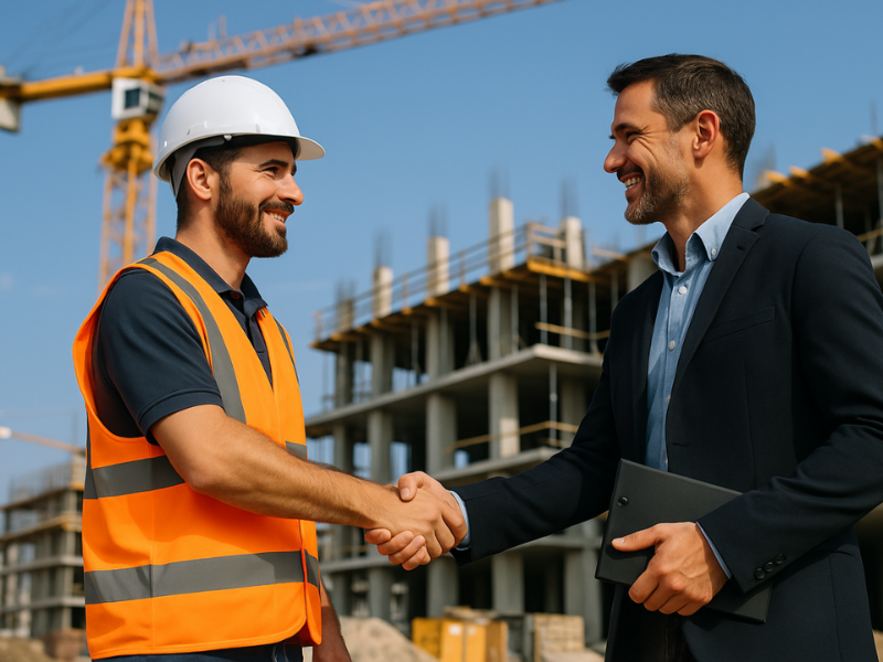 Auto entrepreneur dans le batiment